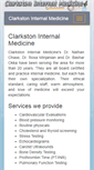 Mobile Screenshot of clarkstoninternalmedicine.com